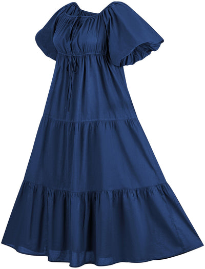 Belle Maxi Chemise Limited Edition Blues