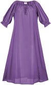 Brigid Maxi Chemise Limited Edition Purple Thistle