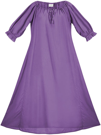 Brigid Maxi Chemise Limited Edition Purple Thistle