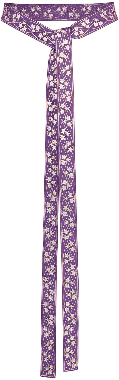 Elinor Belt Limited Edition Purple Thistle