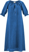 Brigid Maxi Chemise Linen Limited Edition Blues