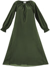 Renée Maxi Chemise Limited Edition Moss Green