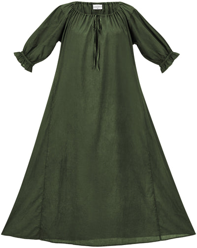 Brigid Maxi Chemise Limited Edition Moss Green