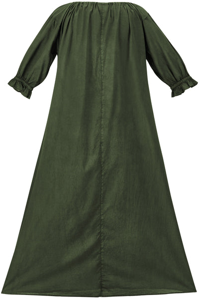 Brigid Maxi Chemise Limited Edition Moss Green